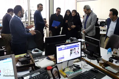 بازدید رخساره فضلی، مدیرکل دفتر آموزش پیش‌دبستانی وزارت آموزش‌ و پرورش  از ایکنا