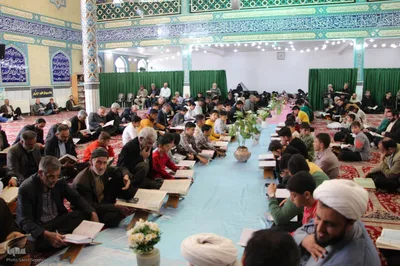 محفل جزءخوانی قرآن در شهر ازندریان ملایر