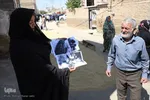 بازدید اعضای ستاد بحران آذربایجان شرقی از مناطق سیل زده شهرستان اهر‎