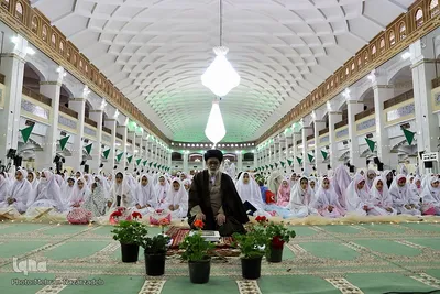جشن شکوفایی (تکلیف) دانش آموزان دختر تبریز