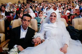 جشن ازدواج ۱۱۰زوج معلول