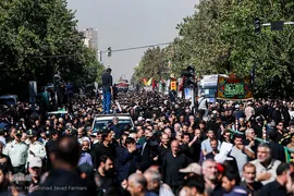 تشییع پیکر ۱۳۵ شهید گمنام دفاع مقدس