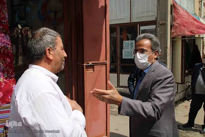 وضعیت بازار اهر در اولین روز از اجرای طرح فاصله گذاری هوشمند