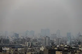 آلودگی شهر تهران، دوشنبه ۱۱ آذر