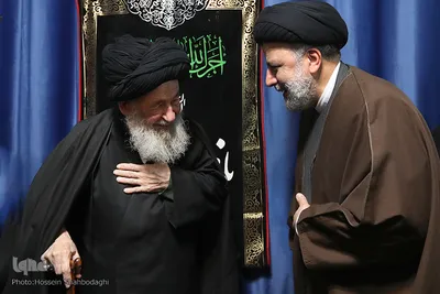 دیدار رئیس جمهور با آیت‌الله علوی گرگانی