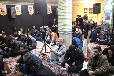 مراسم عزاداری شب شهادت حضرت زهرا (س) در اهر