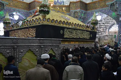 مراسم شمع‌گردانی در شام وفات حضرت معصومه(س)