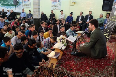 محفل انس با قرآن کریم  در مسجد موسی بن جعفر(ع) تبریز