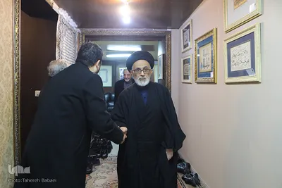 تشییع پیکر آیت‌الله حاج شیخ علی اسلامی قرائتی