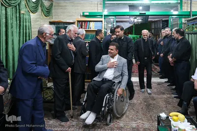 مراسم ترحیم محمدکاظم محمدزاده