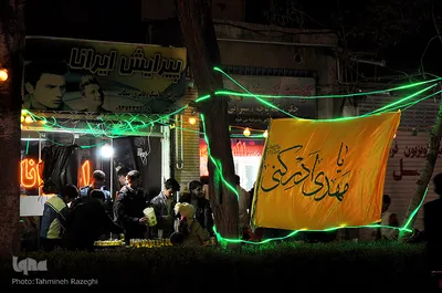 آذین بندی و جشن نیمه شعبان در قوچان
