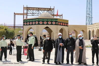 عزاداری روز تاسوعا در امام زادگان باقریه(ع) بیرجند