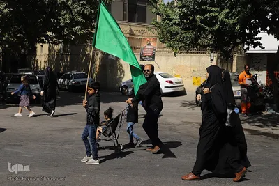 آیین پیاده‌روی جاماندگان اربعین حسینی در اصفهان