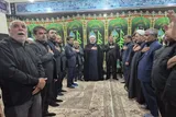 عکس | مراسم عزاداری شب نهم محرم در بیت نماینده ولی‌ فقیه در لرستان