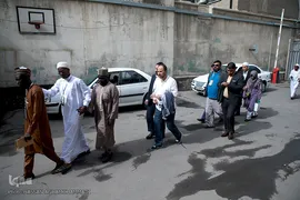 بازدید متسابقین روشندل از مجتمع توانبخشی نابینایان رودکی سازمان بهزیستی
