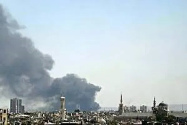 'Yan Ta'adda Sun Kaddamar Da Hari A Birnin Damascus