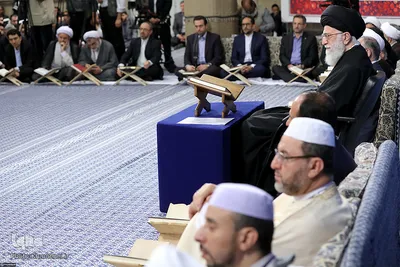 دیدار شرکت‌کنندگان در مسابقات قرآن با رهبر انقلاب