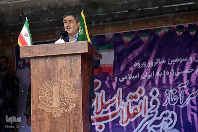 مراسم آغاز دهه فجر انقلاب اسلامی در شیراز‎‎