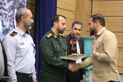 آیین اختتامیه مسابقه رزم "فرمانده قهرمان"
