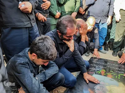 مراسم چهلم شهید مدافع امنیت شهید علی میرزایی در ملایر