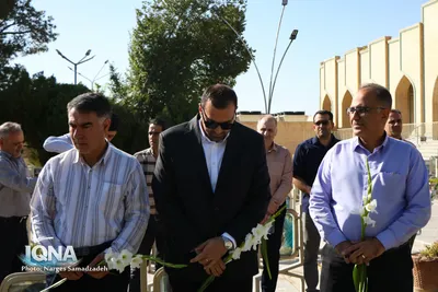 تجدید میثاق جهادگران دانشگاهی اصفهان با شهدا