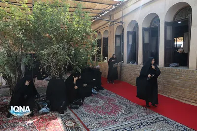 بزم روضه روز ۲۸صفر در منزل مرحوم محمدباقر روحانی
