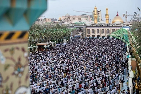 Orações do Eid al-Fitr entre os dois santuários sagrados após uma pausa de dois anos + foto