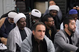 اولین شب مراسم عزاداری حضرت فاطمه‌زهرا سلام‌الله‌علیها در حسینیه امام خمینی(ره)