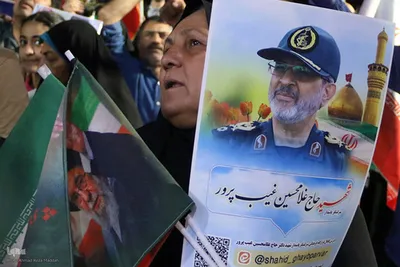 مراسم بزرگداشت سردار سر لشکر شهید غیب پرور در شب هشتادونهم اقتدار