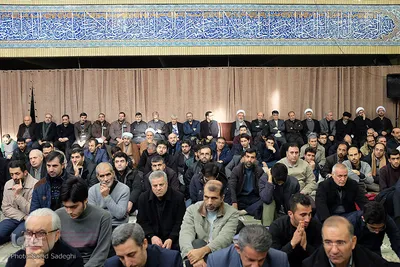 مراسم بزرگداشت شهید سپهبد قاسم سلیمانی و یاران مجاهدش در مسجد دانشگاه تبریز