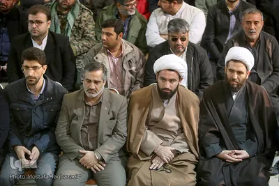مراسم چهلمین روز در گذشت جانباختگان زلزله کرمانشاه
