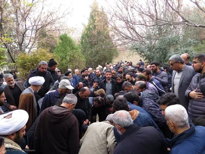 تشییع پیکر مرحوم عبدالجواد عبداللهی در اصفهان