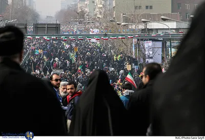 راهپیمایی یوم الله ۲۲ بهمن در تهران 
