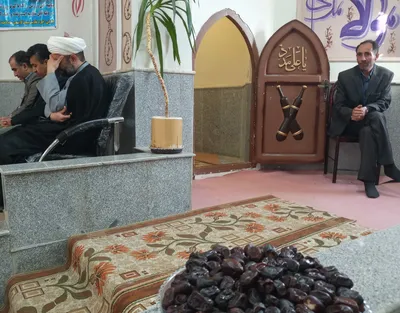 مراسم پاسداشت یاد و خاطره شهدای خدمت توسط ورزشکاران اهری