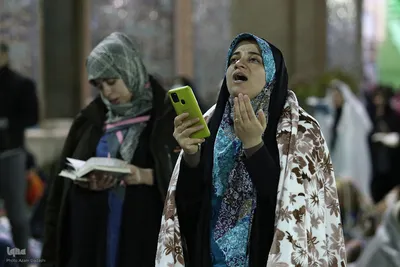 مراسم احیای شب بیست‌وسوم رمضان در قزوین‎