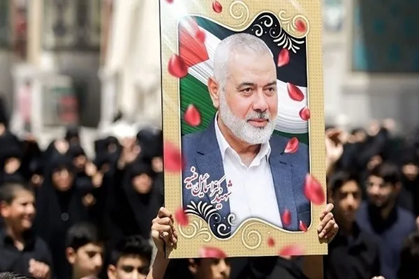 Cérémonie de funérailles du martyr Ismail Haniyeh à Téhéran