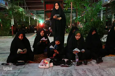 شب 23 ماه مبارک رمضان در گلزار شهدای قم