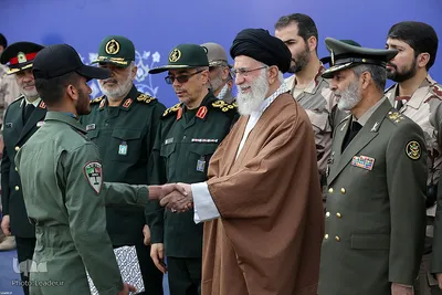 مراسم دانش‌آموختگی دانشجویان دانشگاه‌های افسری ارتش