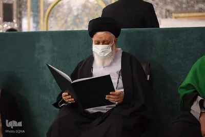 مراسم بزرگداشت آیت‌الله گرایلی در حرم رضوی