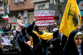 راهپیمایی روز قدس در قزوین
