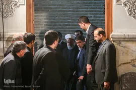 حسن روحانی رییس جمهور در مراسم بزرگداشت ایت الله هاشمی رفسنجانی