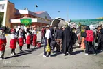 خدمات‌دهی هلال احمر آذربایجان غربی به زائران اربعین