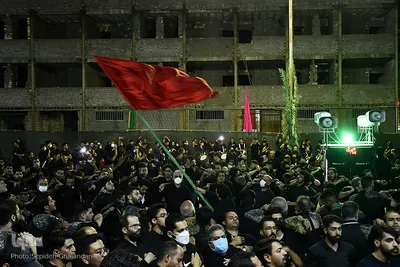 مراسم عزاداری شب تاسوعای حسینی در بیرجند