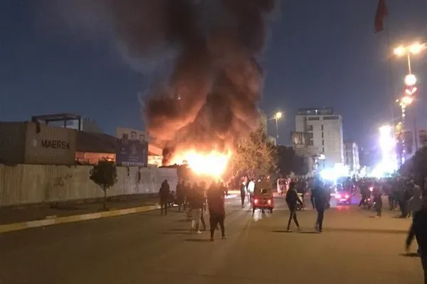 كربلاء: أيادي المخربين تمتد لحرق المواكب الحسينية التي تأوي آلاف الزائرين