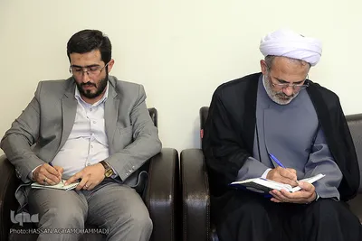 بازدید حجت الاسلام احمدی، رییس ستاد مرکزی پیاده روی اربعین از ایکنا