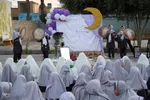 جشن تکریم روزه اولی‌ها در شاهدیه یزد