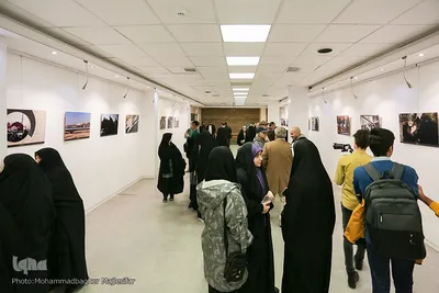 آیین گشایش نمایشگاه عکس «تشییع مادرانه»