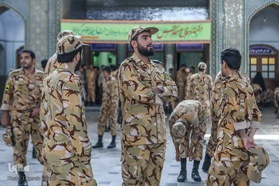 مراسم گرامیداشت روز سرباز وزارت دفاع و پشتیبانی نیروهای مسلح