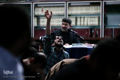 اعمال ام داوود در آخرین روز اعتکاف دانشگاه تهران