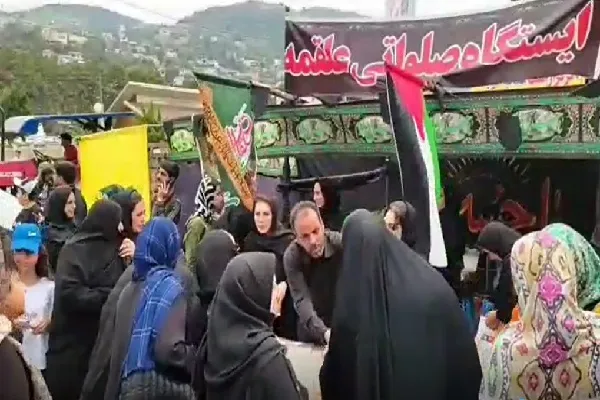 پیاده‌روی جاماندگان اربعین در سوادکوه برگزار شد + فیلم